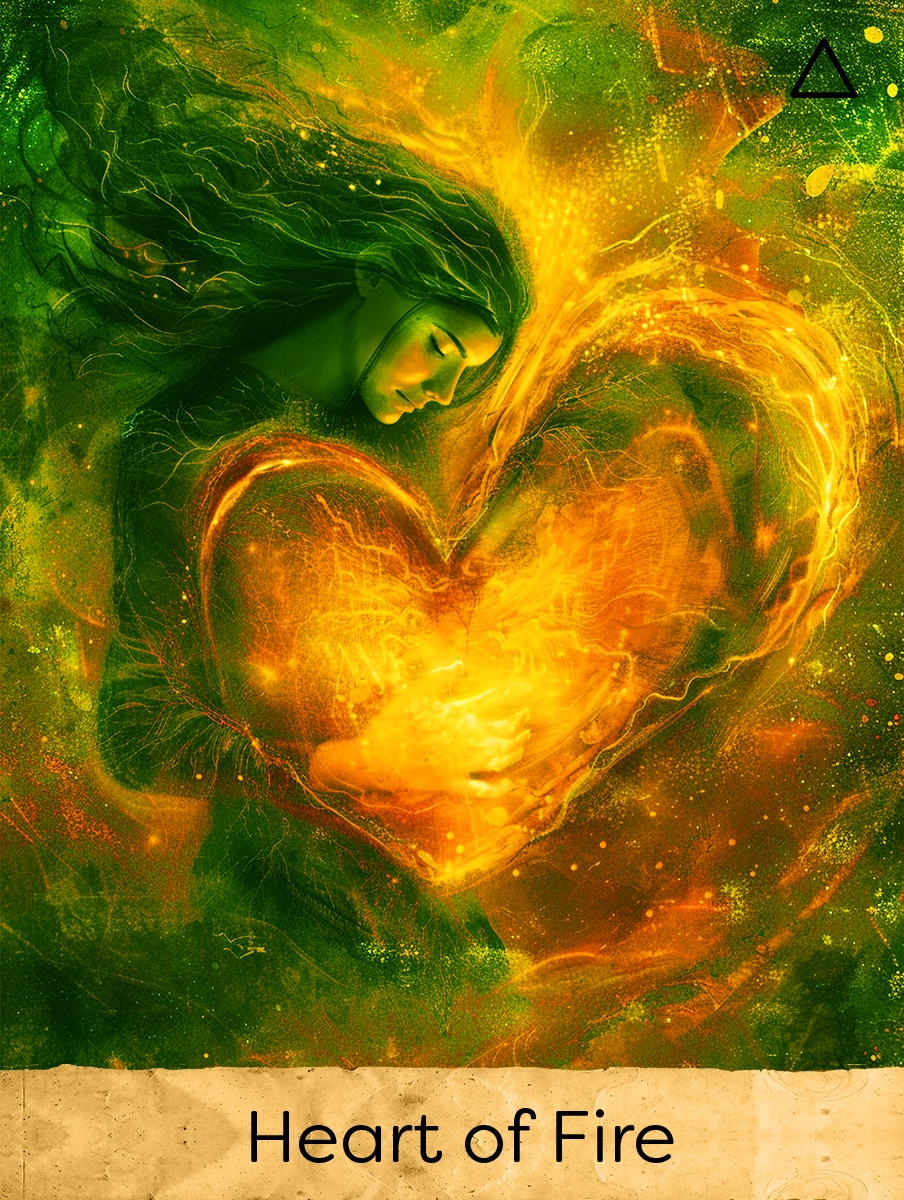 Heart of Fire — Fire, the spark